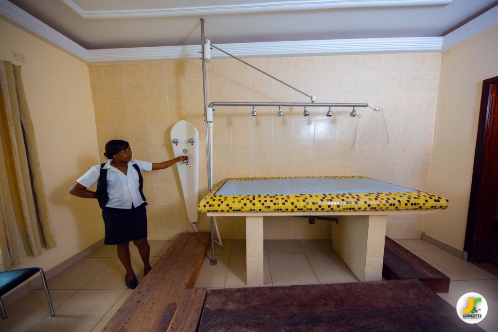 Espace hydrothérapie de Seme Beach Hotel